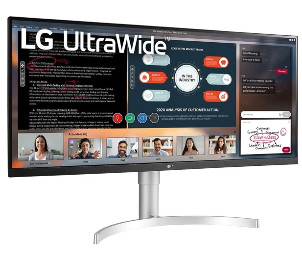 LG 34WN650-W HDR - 607249 - zdjęcie 3